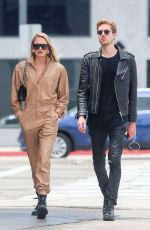 ROMEE STRIJD and Laurens Van Leeuwen Out for Lunch in Los Angeles 05/06/2019