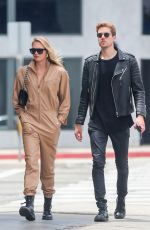 ROMEE STRIJD and Laurens Van Leeuwen Out for Lunch in Los Angeles 05/06/2019