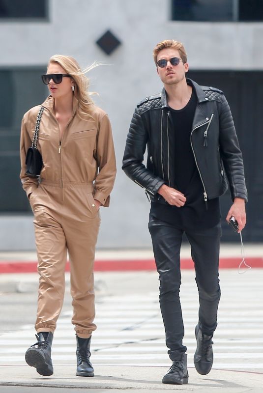 ROMEE STRIJD and Laurens Van Leeuwen Out for Lunch in Los Angeles 05/06/2019