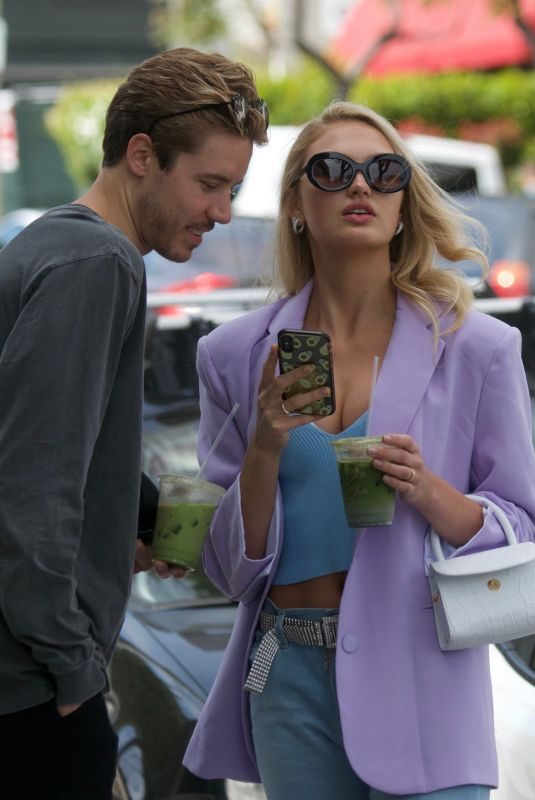 ROMEE STRIJD and Laurens Van Leeuwen Out in West Hollywood 05/05/2019