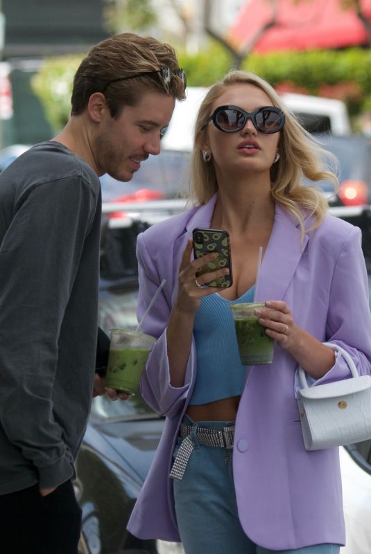 ROMEE STRIJD and Laurens Van Leeuwen Out in West Hollywood 05/05/2019