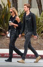 ROMEE STRIJD and Laurens Van Leeuwen Out Shopping in Beverly Hills 05/08/2019