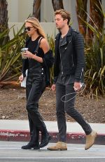 ROMEE STRIJD and Laurens Van Leeuwen Out Shopping in Beverly Hills 05/08/2019