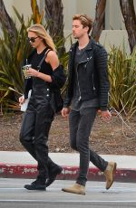 ROMEE STRIJD and Laurens Van Leeuwen Out Shopping in Beverly Hills 05/08/2019