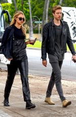 ROMEE STRIJD and Laurens Van Leeuwen Out Shopping in Beverly Hills 05/08/2019