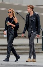 ROMEE STRIJD and Laurens Van Leeuwen Out Shopping in Beverly Hills 05/08/2019