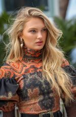 ROMEE STRIJD Arrives at Martinez Hotel in Cannes 05/15/2019