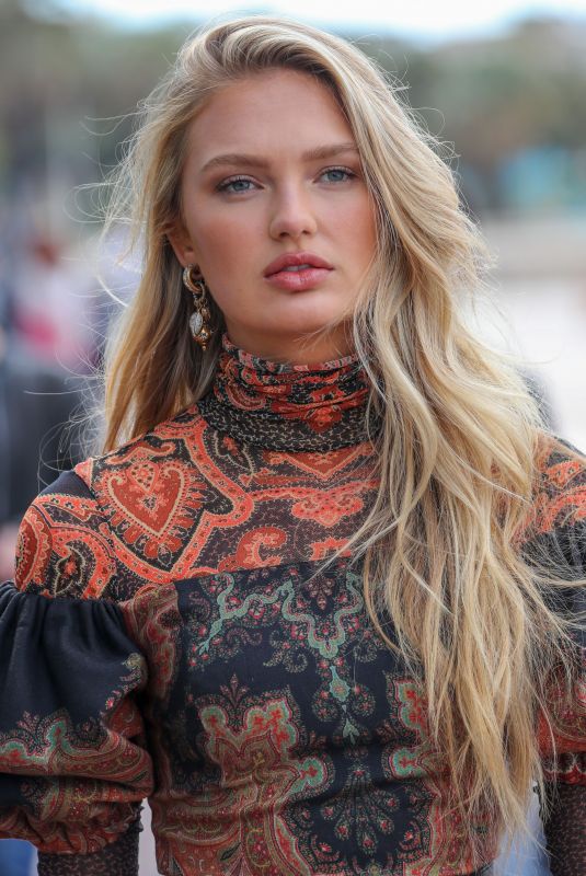 ROMEE STRIJD Arrives at Martinez Hotel in Cannes 05/15/2019