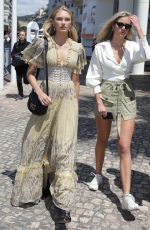 ROMEE STRIJD Leaves Hotel Martinez at 2019 Cannes Film Festival 05/15/2019