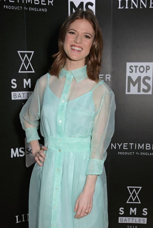 ROSE LESKLIE at SMS Battles Quiz for MS Society in London 05/16/2019