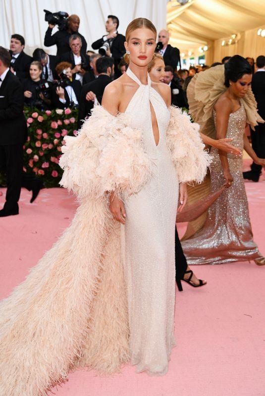 ROSIE HUNTINGTON-WHITELEY at 2019 Met Gala in New York 05/06/2019