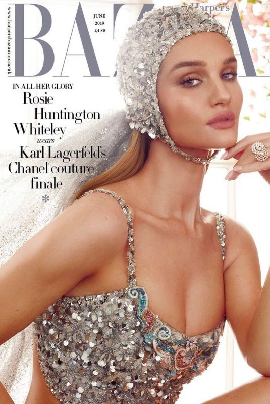 ROSIE HUNTINGTON-WHITELEY for Harper