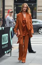 ROSIE HUNTINGTON-WHOTELEY Arrives at Build in New York 05/03/2019
