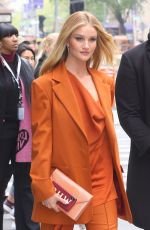 ROSIE HUNTINGTON-WHOTELEY Arrives at Build in New York 05/03/2019