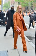 ROSIE HUNTINGTON-WHOTELEY Arrives at Build in New York 05/03/2019