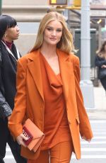 ROSIE HUNTINGTON-WHOTELEY Arrives at Build in New York 05/03/2019