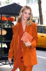 ROSIE HUNTINGTON-WHOTELEY Arrives at Build in New York 05/03/2019