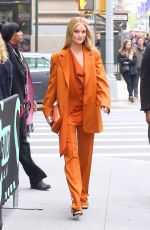 ROSIE HUNTINGTON-WHOTELEY Arrives at Build in New York 05/03/2019