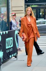 ROSIE HUNTINGTON-WHOTELEY Arrives at Build in New York 05/03/2019