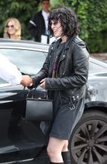 RUMER WILLIS Out on Melrose Place in West Hollywood 05/17/2019