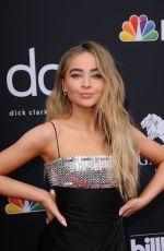 SABRINA CARPENTER at 2019 Billboard Music Awards in Las Vegas 05/01/2019