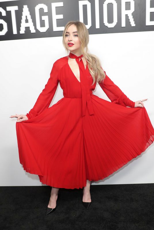 SABRINA CARPENTER at Dior Beauty Pop Up at Delilah in Los Angeles 05/08/2019