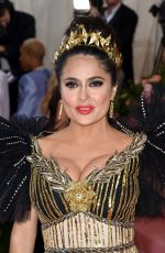 SALMA HAYEK at 2019 MET Gala in New York 05/06/2019