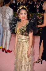 SALMA HAYEK at 2019 MET Gala in New York 05/06/2019