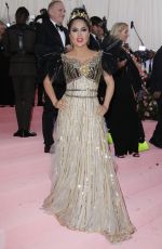 SALMA HAYEK at 2019 MET Gala in New York 05/06/2019