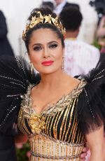 SALMA HAYEK at 2019 MET Gala in New York 05/06/2019