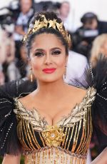 SALMA HAYEK at 2019 MET Gala in New York 05/06/2019