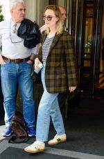 SAOIRSE RONAN Leaves Her Hotel in New York 05/02/2019
