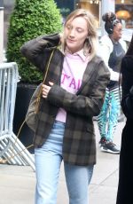 SAOIRSE RONAN Leaves Mark Hotel in New York 05/05/2019