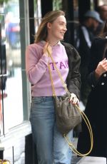 SAOIRSE RONAN Leaves Mark Hotel in New York 05/05/2019