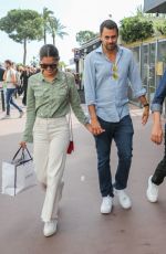 SARA SAMPAIO and Oliver Ripley Out at Cannes Film Festival 05/22/2019