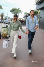 SARA SAMPAIO and Oliver Ripley Out at Cannes Film Festival 05/22/2019