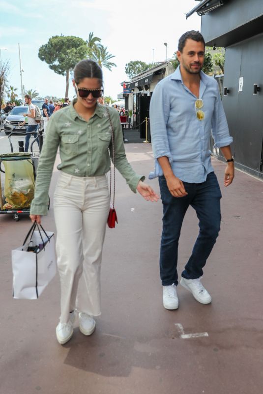 SARA SAMPAIO and Oliver Ripley Out at Cannes Film Festival 05/22/2019