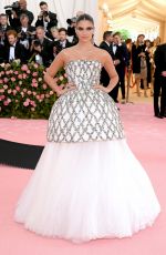 SARA SAMPAIO at 2019 Met Gala in New York 05/06/2019