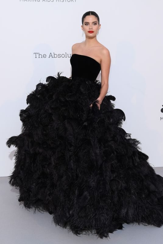 SARA SAMPAIO at Amfar Cannes Gala 2019 05/23/2019