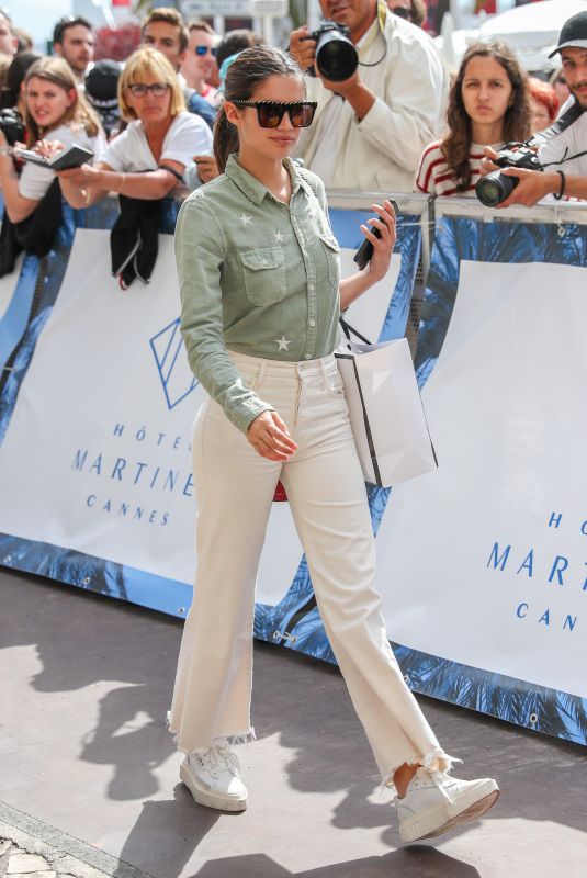 SARA SAMPAIO Out at Cannes Film Festival 05/22/2019
