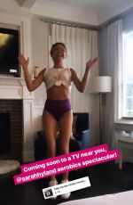 SARAH HYLAND - Aerobics Spectacular, Instagram Pictures and Video 05/26/2019