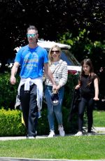 SARAH MICHELLE GELLAR and Freddie Prinze Jr Out in Pacific Palisades 05/25/2019 