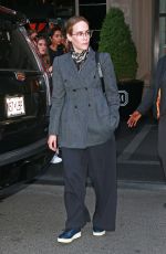 SARAH PAULSON Leaves Mark Hotel in New York 05/04/2019