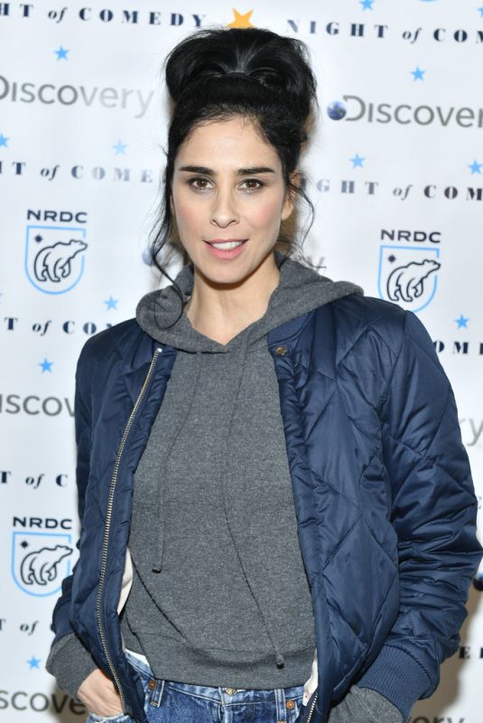 SARAH SILVERMAN at Night of Comedy Benefit in New York 04/30/2019