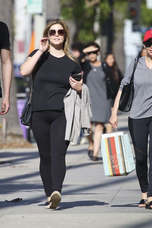 SASHA PIETERSE and JANEL PARRISH Out Shopping in Los Angeles 05/04/2019