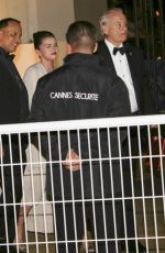 SELENA GOMEZ and Bill Murray Leaves Agora Restaurant in Cannes 05/14/2019