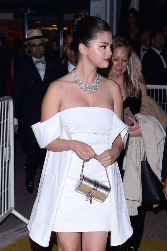 SELENA GOMEZ Arrives at 72nd Cannes Film Festival Gala Dinner 05/14/2019