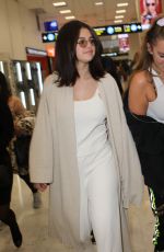 SELENA GOMEZ Arrives at Nice Airport 05/13/2019