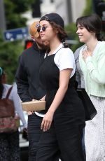 SELENA GOMEZ Out for Lunch at Ttortino