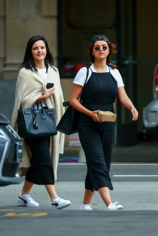 SELENA GOMEZ Out for Lunch at Ttortino’s in Los Angeles 05/26/2019